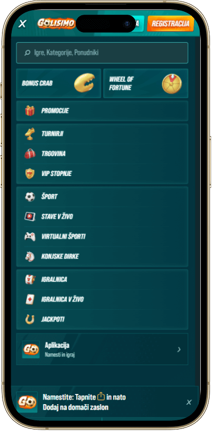 Golisimo Casino Mobile
